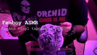 femboy ASMR CD and vinyl tapping amp yapping [upl. by Chuu]