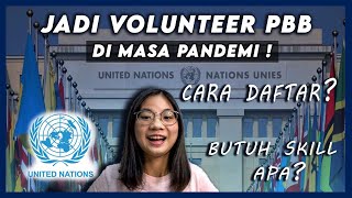 PENGALAMANKU JADI SUKARELAWAN PBB  TIPS DAFTAR amp KRITERIA ONLINE VOLUNTEER [upl. by Venu]