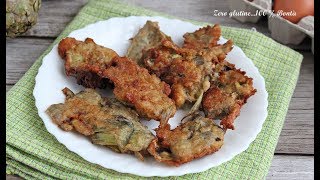 Frittelle di carciofi  Ricetta facile e sfiziosa [upl. by Rimhsak]