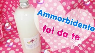 AMMORBIDENTE FATTO IN CASA CON 3 SEMPLICI INGREDIENTI DIY fabric softener  Le Ricette di Jennifer [upl. by Yna606]