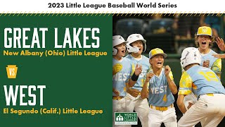 Ohio vs California  2023 Little League Baseball World Series Game 8 [upl. by Ivana]