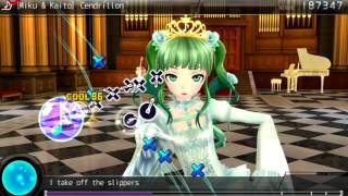 Project DIVA F 2nd English EDIT  Cendrillon Excellent [upl. by Drarej]