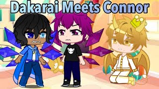 Dakarai Meets Connor  Gacha Club Skits [upl. by Meras]