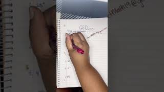 GED MATH PRACTICE 2024 PART 1 [upl. by Naira158]