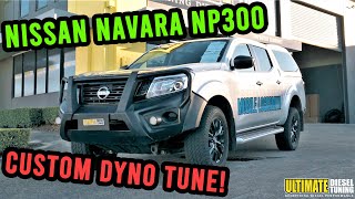 Nissan Navara NP300 Custom dyno tune only check out the impressive results [upl. by Noyart245]