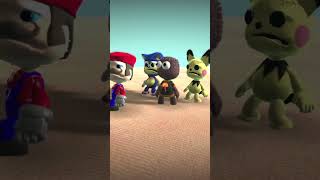 Toggle and Oddsock Fall from a Plane into the Sea  LittleBigPlanet 3  EpicLBPTime shorts [upl. by Hollingsworth]