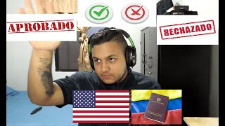 Mi experiencia solicitando la VISA AMERICANA  ¿¿ME LA DIERON [upl. by Tahp]