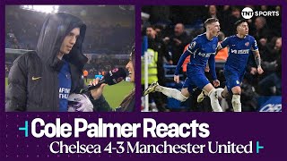 quotMADNESSquot  HatTrick Hero Cole Palmer  Chelsea 43 Manchester United  Premier League [upl. by Ymorej]