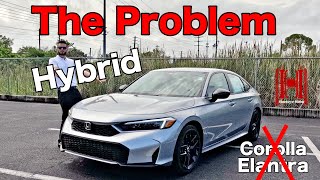 2025 Honda Civic Hybrid One Big Problem  Full Specs ampTest Drive [upl. by Sayette]