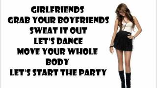 Lets Dance  Miley Cyrus  Lyric Video [upl. by Croom]