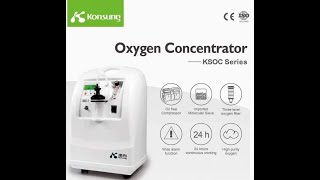 Concentrateur dOxygène Konsung 5 L [upl. by Fasto]