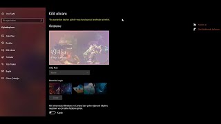Windows Kilit Ekranı Bu ayarlardan bazıları gizlidir veya kuruluşunuz tarafından yönetilir Hatası [upl. by Adnalay]