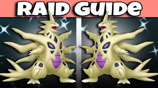 Mega Tyranitar Raid Counters Guide2024  Pokémon GO [upl. by Adelaida]