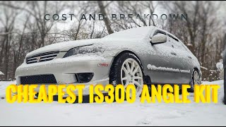 CHEAPEST POSSIBLE IS300 ANGLE KIT  SNOW DRIFTING IN A WINTER STORM [upl. by Edialeda494]