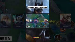 Counter Hero Brunhilda AOV  Arena of Valor shorts aov arenaofvalor liênquânmobile garenarov [upl. by Shela]