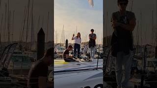 🇨🇵 Violette Dorange 🧭 10 ème édition du Vendée Globe 🌎 2024 youtubeshorts [upl. by Nosraep944]