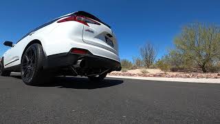 Axion Industries 2020 Acura RDX Aspec AWD K20c4 build GRP exhaust with RV6 Race Downpipe [upl. by Sivrep]