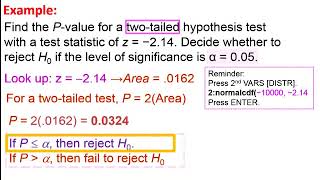 Elementary Statistics  Chapter 8 Hypothesis Testing Part 1 Lesson 2 [upl. by Marylou]