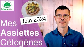 MES ASSIETTES DU MOIS DE JUIN 2024 [upl. by Alvie]