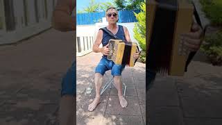 Irish Jig THE IRISH WASHERWOMAN 💧 on button accordion [upl. by Laughton95]