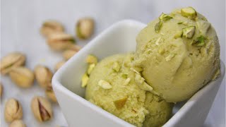 Pistachio Gelato Recipe  COLINary [upl. by Latvina]