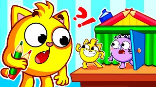 Dollhouse Party Song 🏠 Toys Dream House  Funny Kids Songs 😻🐨🐰🦁 And Nursery Rhymes by Baby Zoo [upl. by Retxab368]