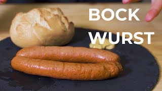 Bockwurst selber machen  Für Currywurst amp Co [upl. by Garry950]