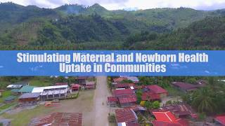 Philippines Stimulating Maternal and Newborn Health Uptake in Communities [upl. by Arsuy]