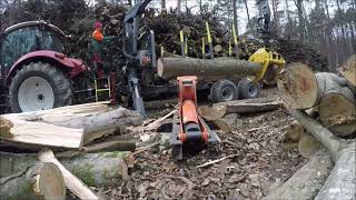 Holzspalten XXL  Westtech Woodcracker L700 [upl. by Occer]