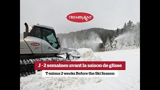 Enneigement J  2 semaines avant louverture de la saison de glisse [upl. by Caria]