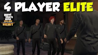 GTA Online Cayo Perico Heist 4 Player Elite Challenge Walkthrough  2875658 [upl. by Erialb]