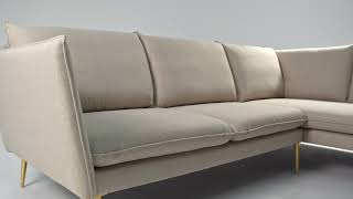 Corner sofa Beckley E105 [upl. by Tebasile]