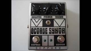 Seppuku Octave Synth by wwwgeargasstorecom  FUZZ [upl. by Eneri]