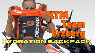 KTM Team Erzberg Hydration Backpack Unboxing [upl. by Berger]