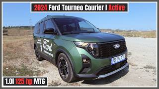 New Ford Tourneo Courier 2024 Active Review Interior amp Exterior Details [upl. by Saffren]