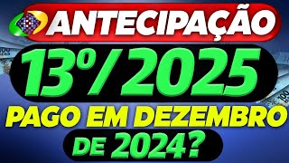 INSS CONFIRMA PAGAMENTO do 13º SALÁRIO para os APOSENTADOS  REAJUSTE por LEI nas APOSENTADORIAS [upl. by Kauffmann]