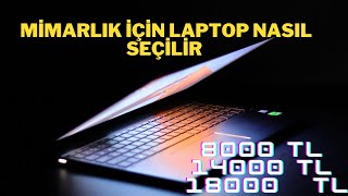 Mimarlık İçin Nasıl Bilgisayar Seçilir  Laptop Seçim Rehberi [upl. by Lil669]