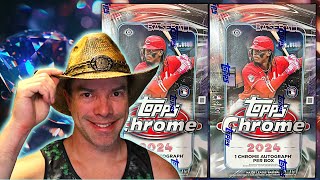 Last Two Boxes In My PC Case 2024 Topps Chrome Baseball Cards [upl. by Cadell]