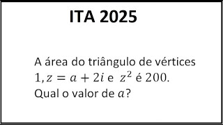 COMPLEXOS  ITA 2025 [upl. by Cud]