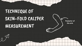 TECHNIQUE OF SKINFOLD CALIPER MEASUREMENT FOR WOMEN [upl. by Frasco694]