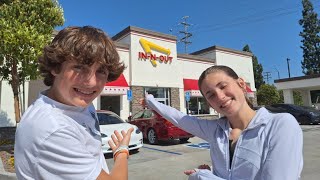 InNOut Burger  El Cajon CA USA [upl. by Eirol]