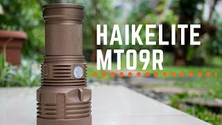 Haikelite MT09R Flashlight review [upl. by Ecila]