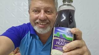 DEL PRADO del prado SUCO INTEGRAL DE UVA 100 TINTO INTEGRAL marubebidasbrasil Brasil mbb MBB [upl. by Barnaba]