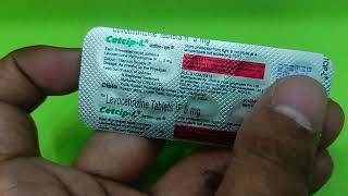 Levocetirizine Tablets IP 5mg Uses In Hindi  Cetcip L Tablet Uses In Hindi [upl. by Moreta95]