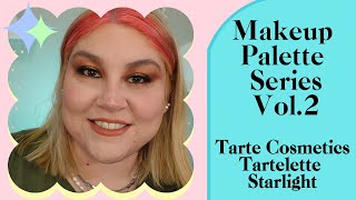 Tarte Tartelette Starlight Palette Makeup Palette Series Vol 2 [upl. by Gamali459]