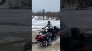 Снегоход snowmobile AODES SNOWCROSS 1000 🔥 запрудклуб [upl. by Ynnad843]