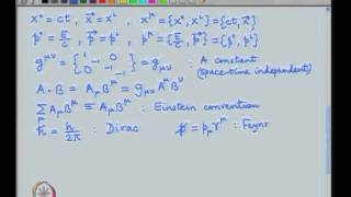 Mod01 Lec01 Introduction The KleinGordon equation [upl. by Seidnac]