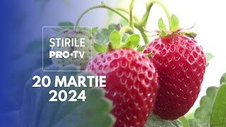 Știrile PRO TV  20 Martie 2024 [upl. by Esdras]