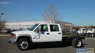 1995 GMC 3500HD Crew Cab amp Chassis for sale by Truck Site [upl. by Yelrah591]