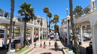 Walk around Oceanside Pier 4K [upl. by Lacsap]